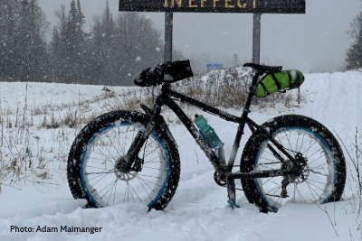 Gitchi-Gami State Trail winter