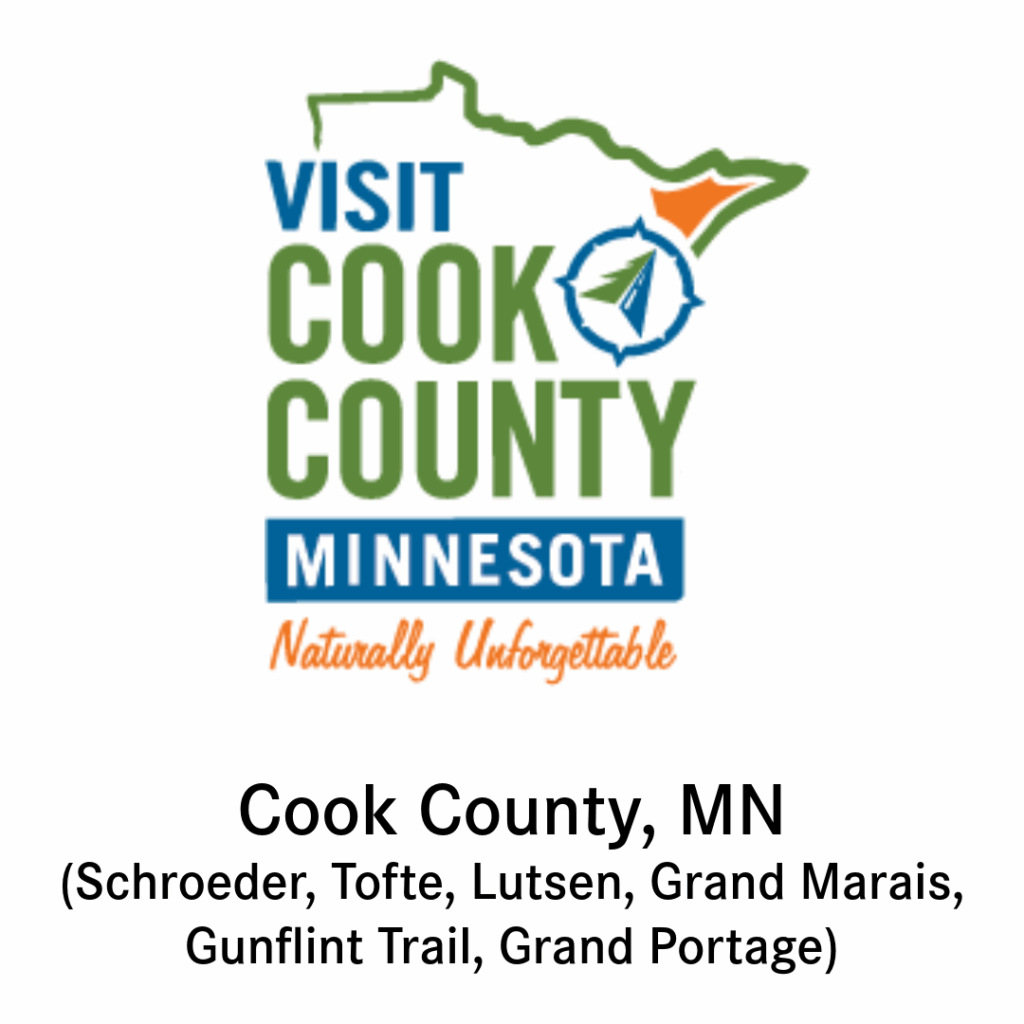 Visit Cook County minnesota logo